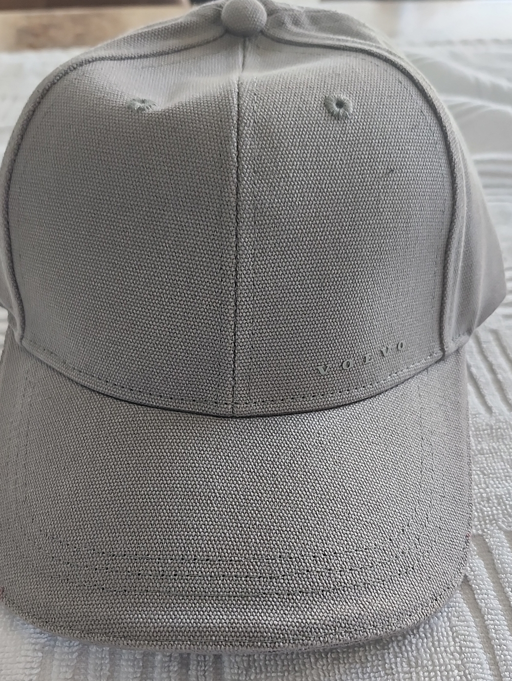 Gray Men's Canvas Cap - Unbranded